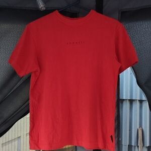 Red Short Sleeve Men's Tee
